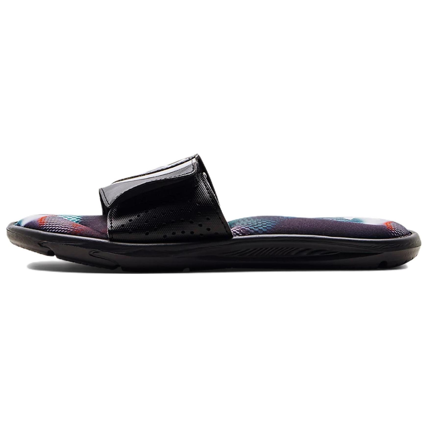 Under Armour Ignite 6 Graphic Strap Slide 'Cruise Blue Camo' 3024450-400