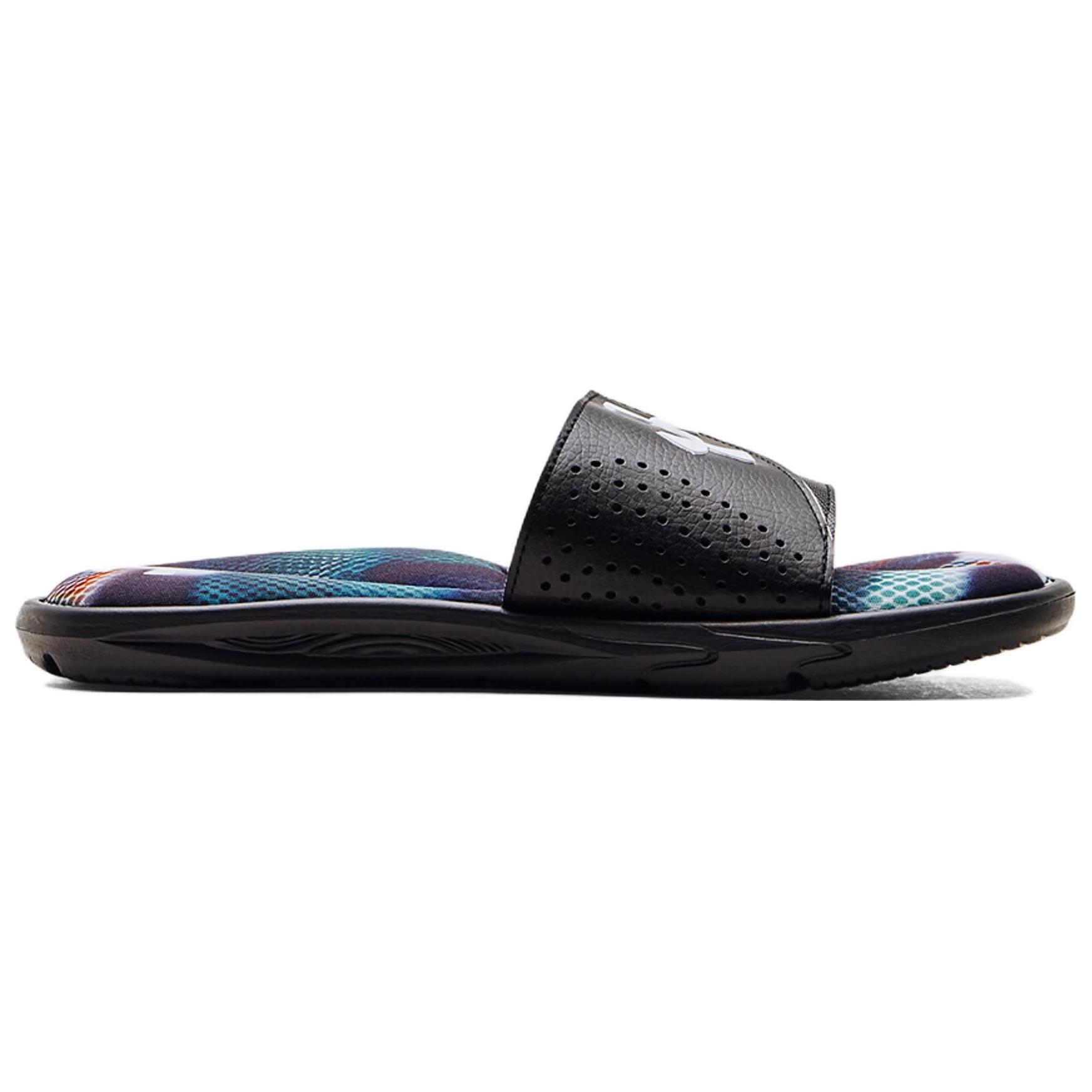Order Under Armour Ignite 6 Graphic Strap Slide ''Cruise Blau Camo'' 3024450-400