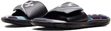 Lookbook Under Armour Ignite 6 Graphic Strap Slide 'Cruise Blue Camo' Selipar 3024450-400