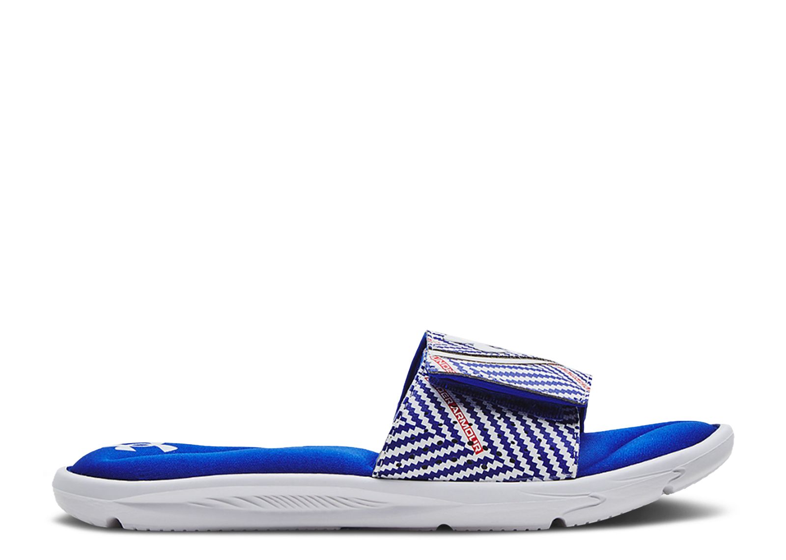 Under Armour Ignite 6 Graphic Strap Slide 'Herringbone Pattern' 3024450-110