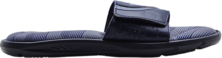 Under Armour Ignite 6 Graphic Strap Slide 'Midnight Navy Peri' 3024451-400 Under Armour Ignite 6 Graphic Strap Slide 'Midnight Navy Peri' 3024451-400