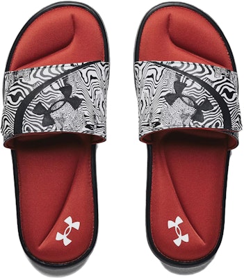 Under Armour Ignite 6 Graphic Strap Slide 'Psychedelic Stripe' 3024450-006 Shop Under Armour Ignite 6 Graphic Strap Slide 'Psychedelic Stripe' 3024450-006