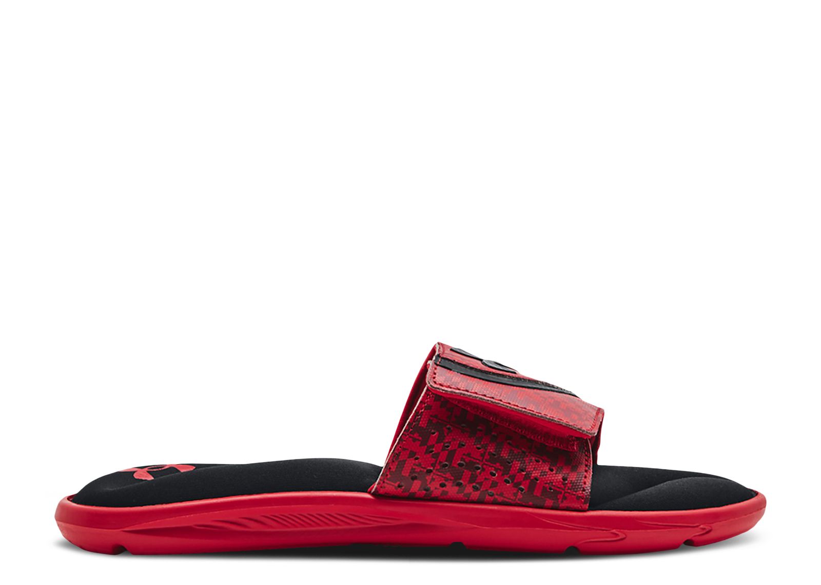 Under Armour Ignite 6 Graphic Strap Slide 'Red Digi Camo' 3024450-600