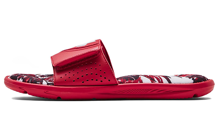 Under Armour Ignite 6 Graphic Strap Slide 'Red White' 3024451-600