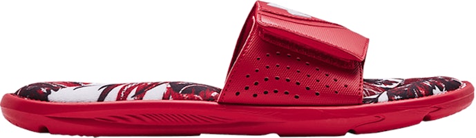 Under Armour Ignite 6 Graphic Strap Slide 'Red White' 3024451-600 Under Armour Ignite 6 Graphic Strap Slide 'Red White' 3024451-600