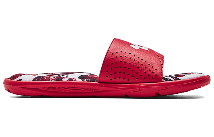 Order Under Armour Ignite 6 Graphic Strap Sandalen ''Rot Weiß'' 3024451-600