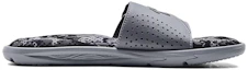 Order Under Armour Ignite 6 Graphic Strap Slide ''Stahl Schwarz'' 3024451-108