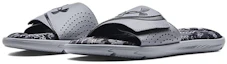 Lookbook Under Armour Ignite 6 Graphic Strap Slide ''Stahl Schwarz'' 3024451-108
