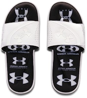 安德玛 Ignite 6 图案拖鞋 '白色' 3024451-101 Shop 安德玛 Ignite 6 图案拖鞋 '白色' 3024451-101