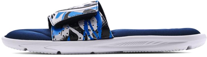 under-armour-ignite-6-graphic-strap-slide-white-academy