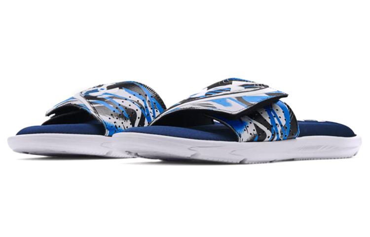 Lookbook Under Armour Ignite 6 Graphic Strap Slide ''Wit Academy'' 3024450-103
