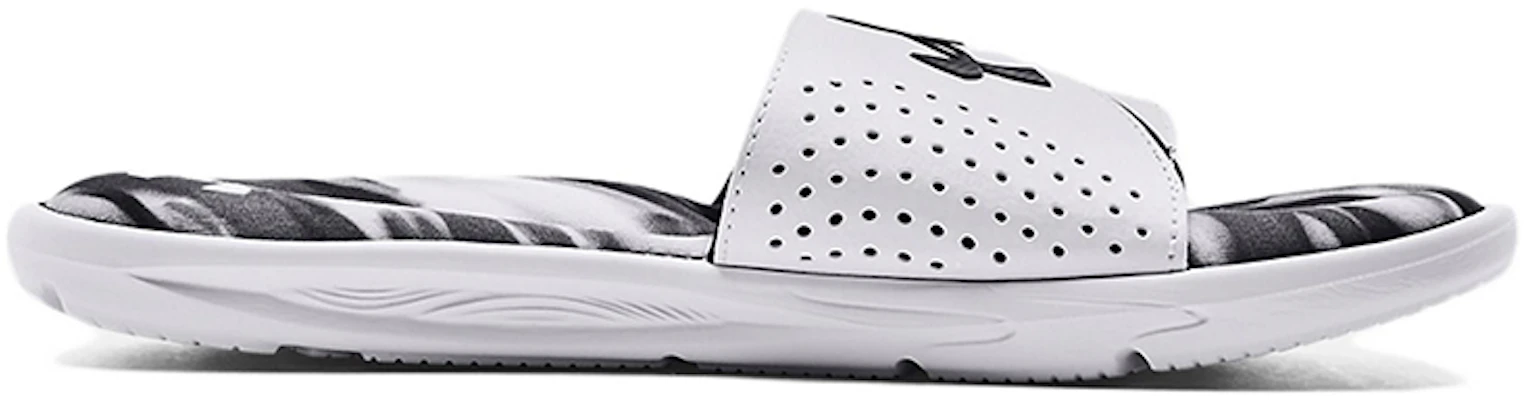 Under Armour Ignite 6 Sandali Strap Grafico ''Bianco Nero'' 3024451-109 Order Under Armour Ignite 6 Sandali Strap Grafico ''Bianco Nero'' 3024451-109