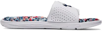 Order Under Armour Ignite 6 Grafik Strap Slide 'White Beta' 3024451-106