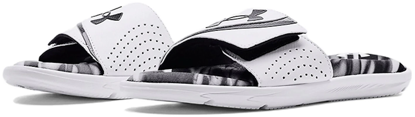 Under Armour Ignite 6 Sandali Strap Grafico ''Bianco Nero'' 3024451-109 Lookbook Under Armour Ignite 6 Sandali Strap Grafico ''Bianco Nero'' 3024451-109