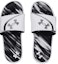 Shop Under Armour Ignite 6 Graphic Strap Slide 'Putih Hitam' 3024451-109