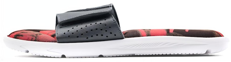 Under Armour Ignite 6 Graphic Strap Slide 'White Pitch Grey' 3024451-100 Under Armour Ignite 6 Graphic Strap Slide 'White Pitch Grey' 3024451-100