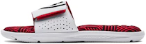 Buy Under Armour Ignite 6 Graphic Strap Slide ''Weiß Rot'' Sandalen 3024451-105