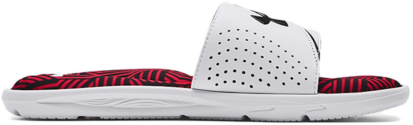 Under Armour Ignite 6 Graphic Strap Slide ''Weiß Rot'' Sandalen 3024451-105 Order Under Armour Ignite 6 Graphic Strap Slide ''Weiß Rot'' Sandalen 3024451-105