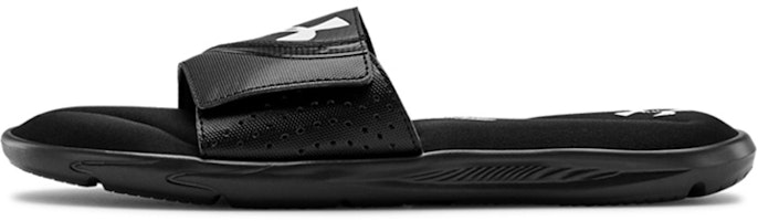 Under Armour Ignite 6 Slide 'Black White' 3022711-003 Under Armour Ignite 6 Slide 'Black White' 3022711-003
