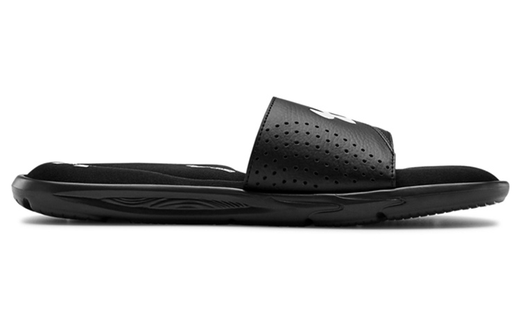 Lookbook Under Armour Ignite 6 Slide ''Nero Bianco'' 3022711-003