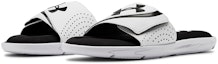 Lookbook Under Armour Ignite 6 Slide 'Putih Hitam' 3022711-100
