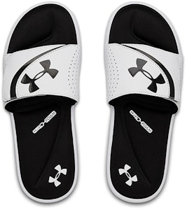 安德瑪 Ignite 6 拖鞋 '白色 黑色' 3022711-100 Shop 安德瑪 Ignite 6 拖鞋 '白色 黑色' 3022711-100