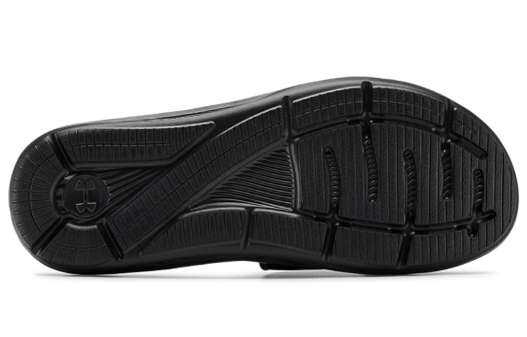 Sizing Under Armour Ignite 6 Slides 'Putih Hitam' 3022711-001