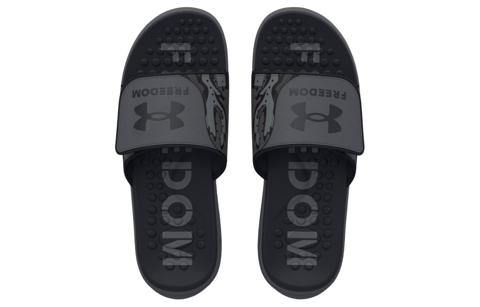 UA Ignite 7 Freedom Slide 'Pitch Grey Camo' 圖 4