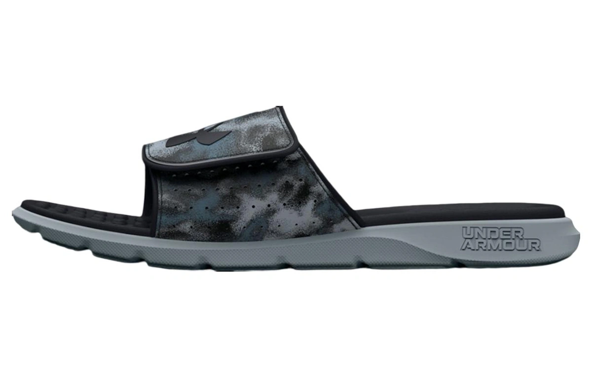 Under Armour Ignite 7 Graphic Strap Slide 'Harbor Blue Camo'