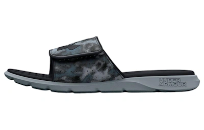 Under Armour Ignite 7 Graphic Strap Slide 'Harbor Blue Camo'