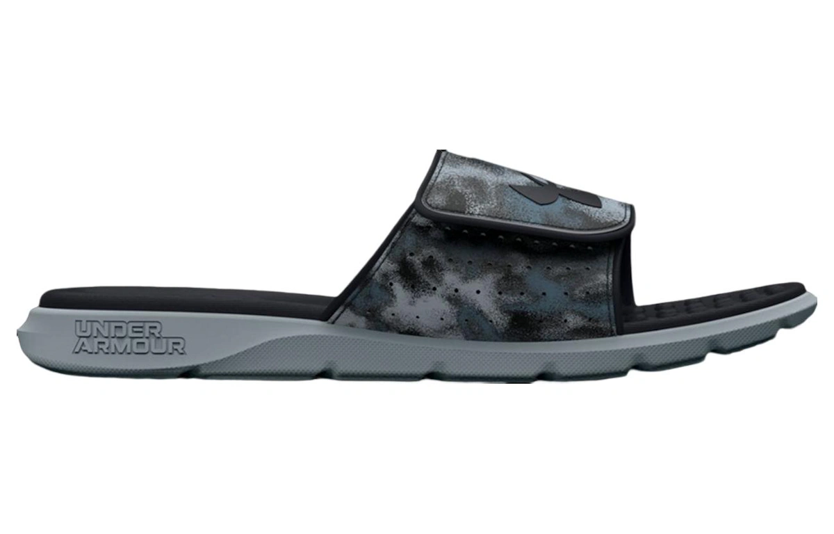 Under Armour Ignite 7 Graphic Strap Slide 'Harbor Blue Camo'