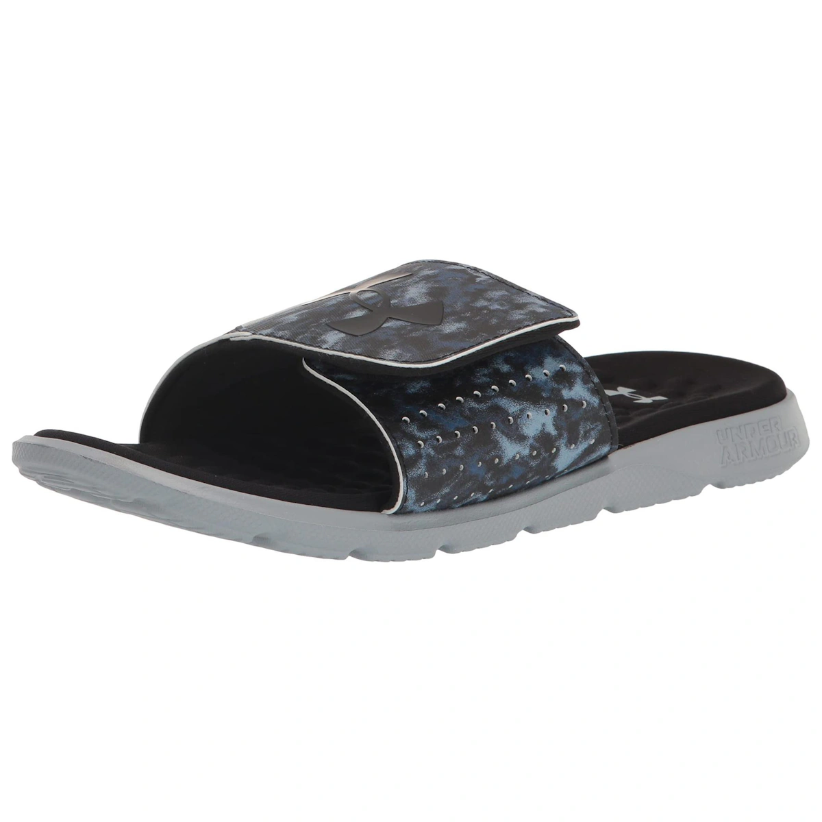 Under Armour Ignite 7 Graphic Strap Slide 'Harbor Blue Camo'