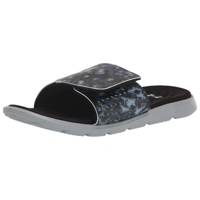 Under Armour Ignite 7 Graphic Strap Slide 'Harbor Blue Camo'