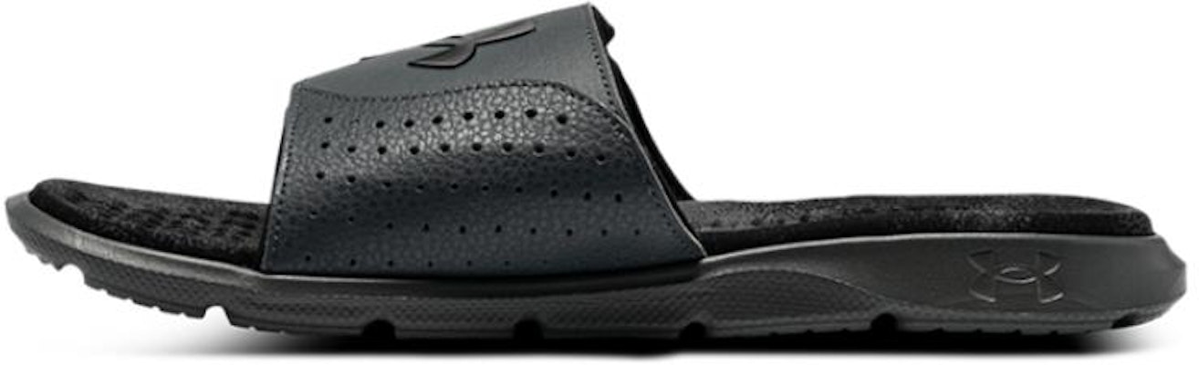 Under Armour Ignite 7 Graphic Strap Slide 'Pitch Grey Black' 3026025-100 Buy Under Armour Ignite 7 Graphic Strap Slide 'Pitch Grey Black' 3026025-100