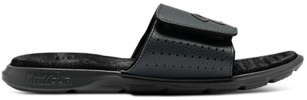 언더아머 이그나이트 7 그래픽 슬라이드 '피치 그레이 블랙' 3026025-100 Order 언더아머 이그나이트 7 그래픽 슬라이드 '피치 그레이 블랙' 3026025-100