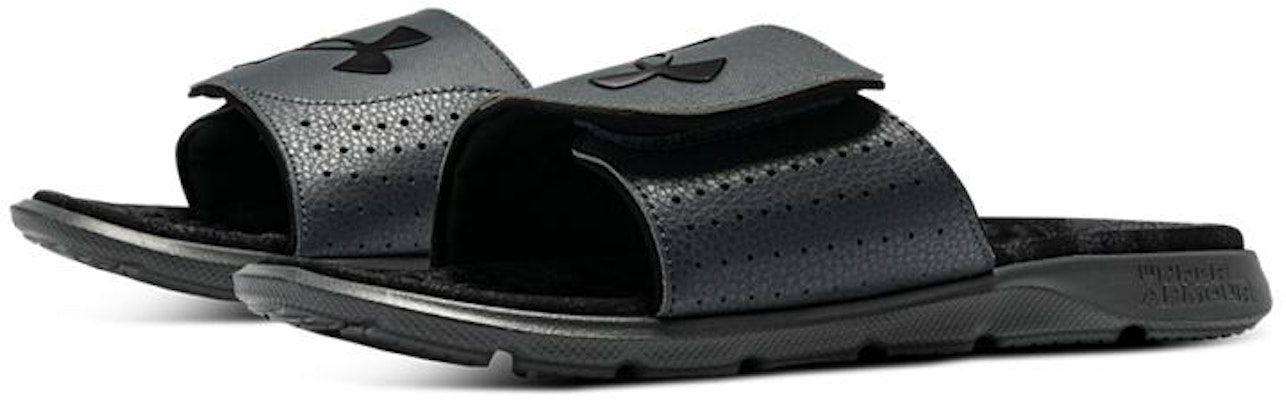 Under Armour Ignite 7 Graphic Strap Slide 'Pitch Grey Black' 3026025-100 Lookbook Under Armour Ignite 7 Graphic Strap Slide 'Pitch Grey Black' 3026025-100