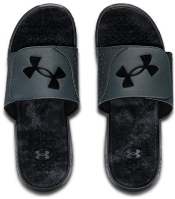 Under Armour Ignite 7 Graphic Strap Slide 'Pitch Grey Black' 3026025-100 Shop Under Armour Ignite 7 Graphic Strap Slide 'Pitch Grey Black' 3026025-100