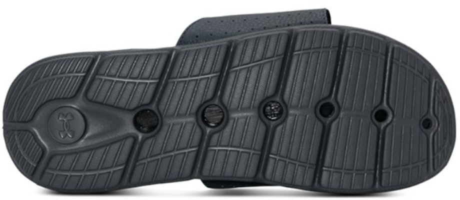 Under Armour Ignite 7 Graphic Strap Slide 'Pitch Grey Black' 3026025-100 Purchase Under Armour Ignite 7 Graphic Strap Slide 'Pitch Grey Black' 3026025-100