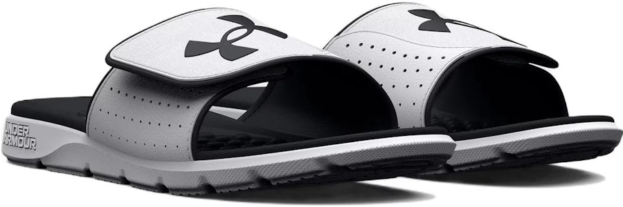 安德瑪 Ignite 7 拖鞋 '白色 黑色' 3026023-100 Lookbook 安德瑪 Ignite 7 拖鞋 '白色 黑色' 3026023-100