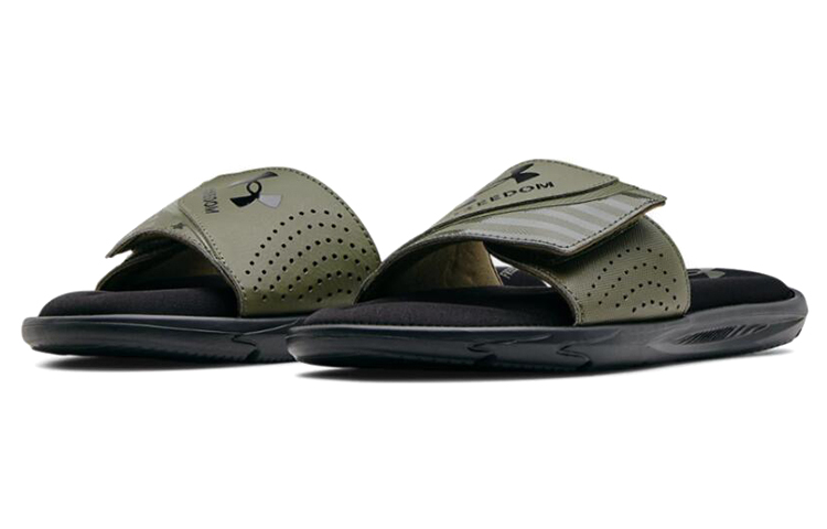 UA Ignite Freedom Slide 'Black Marine OD Green' 圖 3