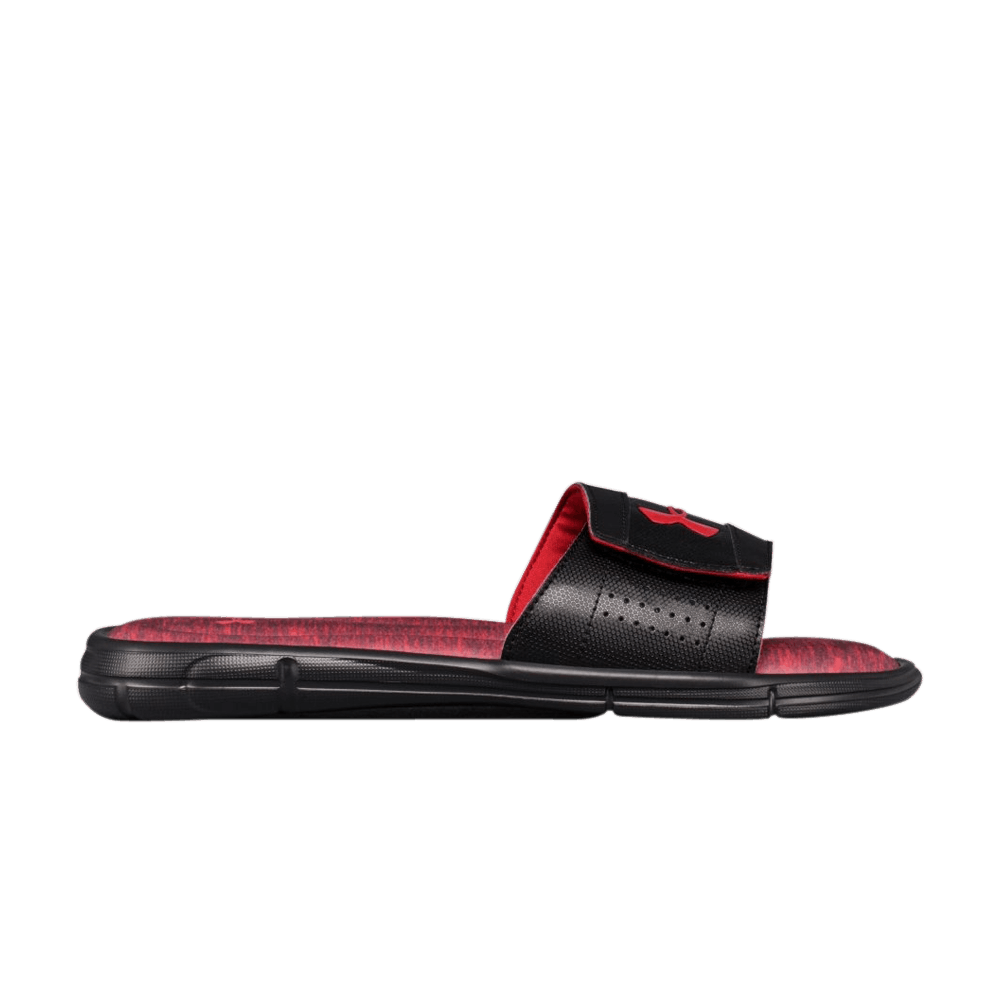 UA Ignite Heathered Slide 'Black Red'