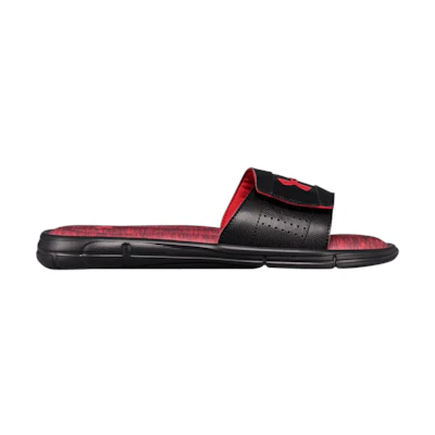 UA Ignite Heathered Slide 'Black Red'