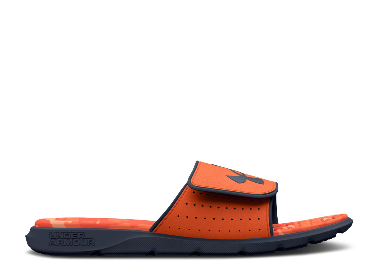 Under Armour Ignite Pro Graphic Footbed Slide 'Orange Blast Camo' 3026025-801
