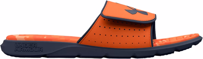 Under Armour Ignite Pro Graphic Footbed Slide 'Orange Blast Camo' 3026025-801 Under Armour Ignite Pro Graphic Footbed Slide 'Orange Blast Camo' 3026025-801