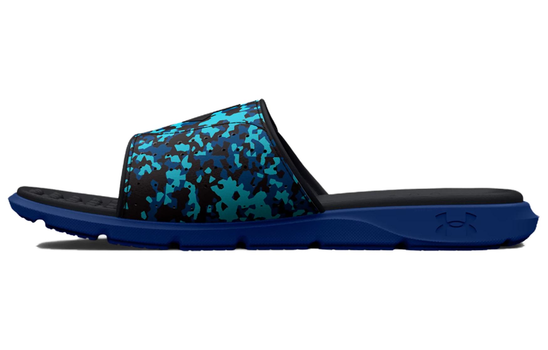 Under Armour Ignite Pro Graphic Strap Slide 'Glacier Blue Camo' 3026024-401