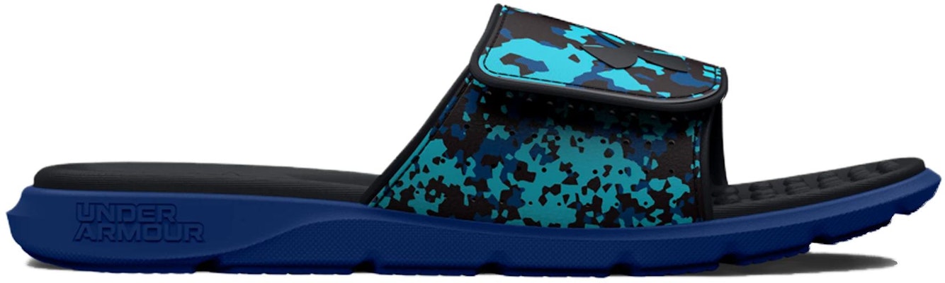 Under Armour Ignite Pro Graphic Strap Slide 'Glacier Blue Camo' 3026024-401 Order Under Armour Ignite Pro Graphic Strap Slide 'Glacier Blue Camo' 3026024-401