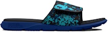 Order Under Armour Ignite Pro Graphic Strap Slide 'Glacier Blue Camo' 3026024-401