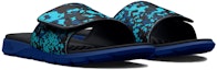 Lookbook Under Armour Ignite Pro Graphic Strap Slide 'Glacier Blue Camo' 3026024-401