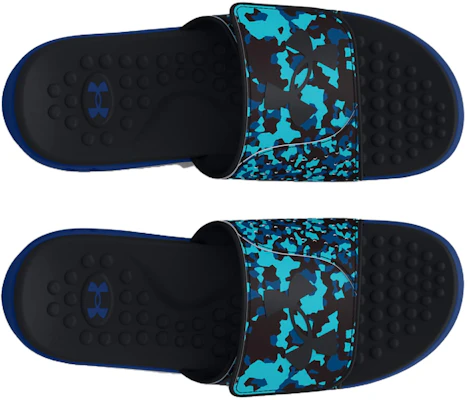 Under Armour Ignite Pro Graphic Strap Slide ''Camo Bleu Glacier''. 3026024-401 Shop Under Armour Ignite Pro Graphic Strap Slide ''Camo Bleu Glacier''. 3026024-401