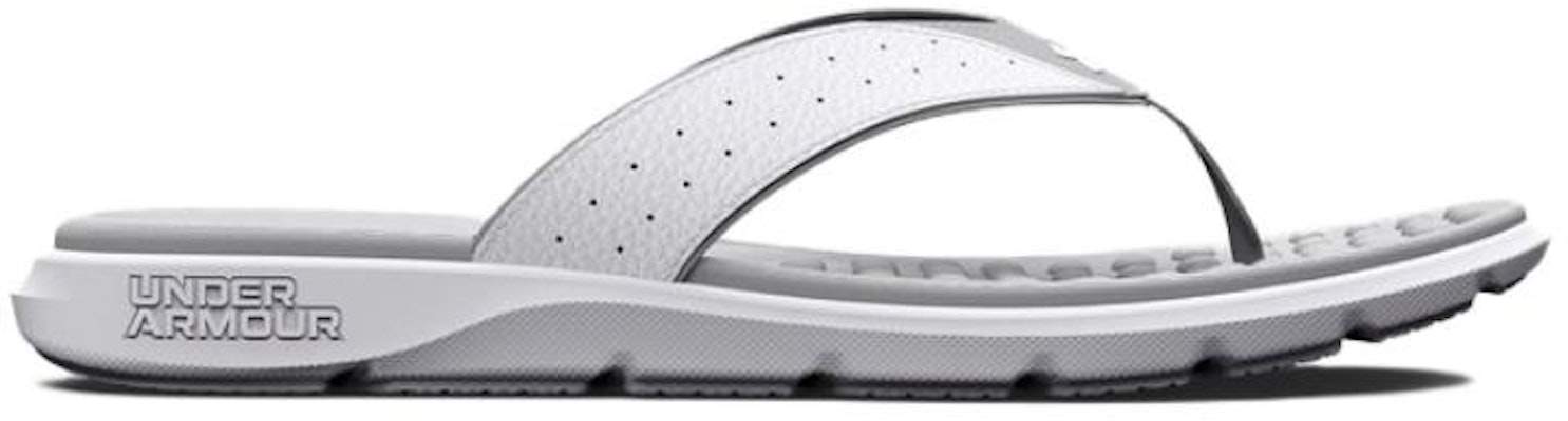Under Armour Ignite Pro Sandal 'White Halo Grey' 3026026-100 Order Under Armour Ignite Pro Sandal 'White Halo Grey' 3026026-100